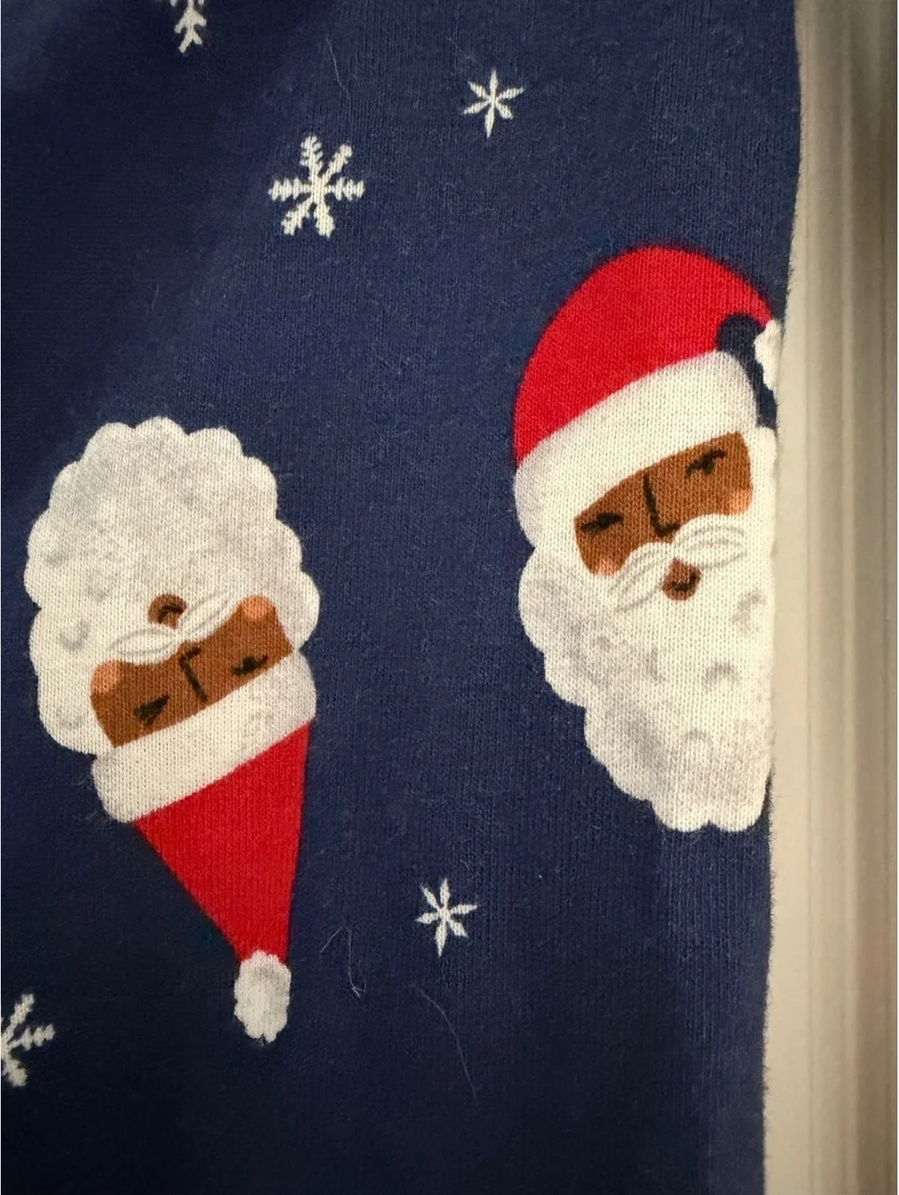 Black Santa Christmas Pajama Bundle 🎅🏾🎄 — Old Navy + Carter’s — 3-6M / 6M